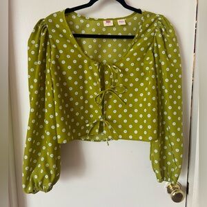 Levi’s embry tie front women’s shirt